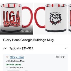University of Georgia Bulldogs Mug